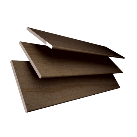 Fired Walnut Wood Venetian Blinds 3 Slats