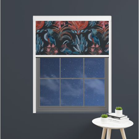 Flamingo Dark Bloc Blinds Cassette Blinds Inside Fit