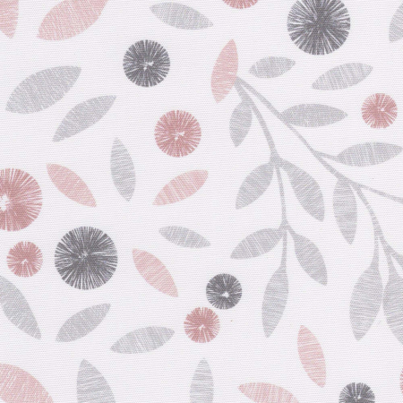 Floral Scatter Blush Roller Blinds Scan