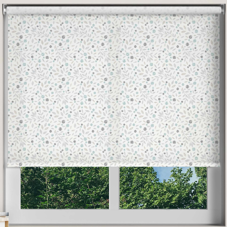 Floral Scatter Maya Cordless Roller Blinds Frame
