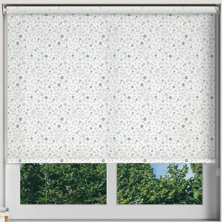 Floral Scatter Maya Roller Blinds Frame