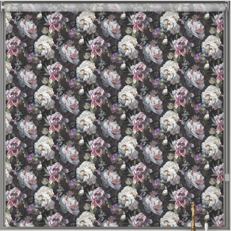 Florina Midnight Roller Blind Cropped Image