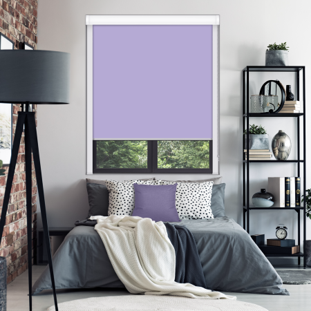 Gentle Lavender XL Bloc Blinds Cassette Blinds Inside Fit
