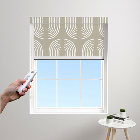 Grand Tranquil Electric BlocOut Cassette Blinds Edge Fit