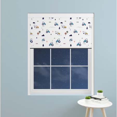Harvester Blue Bloc Blinds Cassette Blinds Inside Fit