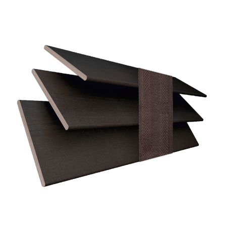 Hazel with Coffee Tape Wood Venetian Blinds 3 Slats