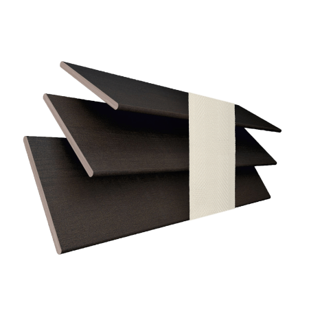 Hazel with Vanilla Tape Wood Venetian Blinds 3 Slats