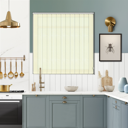 Hera Cream Vertical Blinds