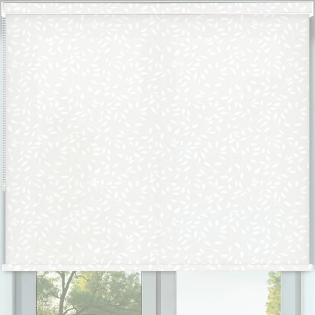 Highgrove White No Drill Roller Blinds Frame