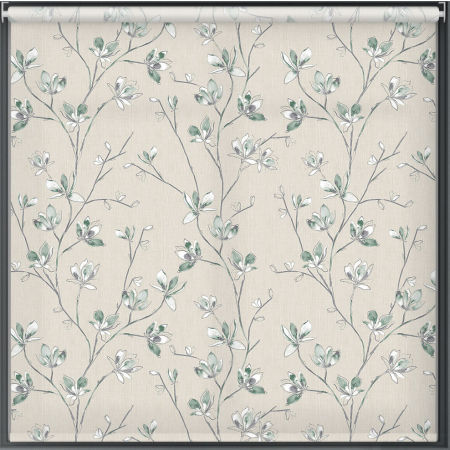 Iris Pistachio Cordless Roller Blind Cropped Image