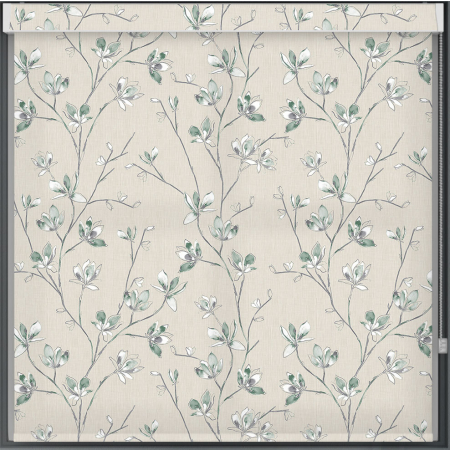 Iris Pistachio No Drill Roller Blind Cropped Image