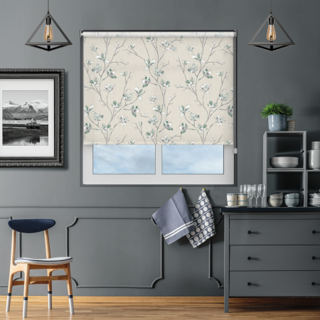 Iris Pistachio Roller Blind Image 2