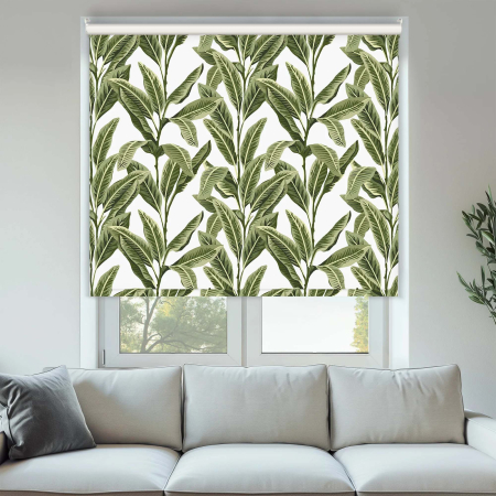 Island Palm Aloha Cordless Roller Blinds