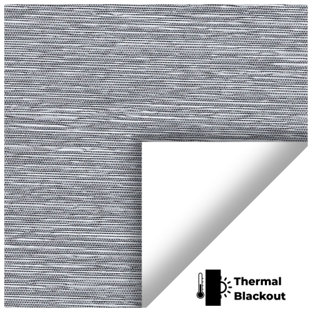 Ivey Smoke Pelmet Roller Blinds Scan