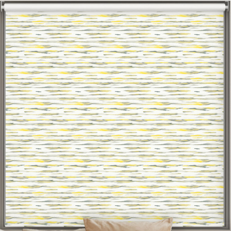 Koa Lemon Blackout Cordless Roller Blind Cropped Image
