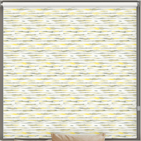 Koa Lemon Blackout Roller Blind Cropped Image
