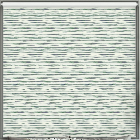 Koa Olive Blackout Cordless Roller Blind Cropped Image