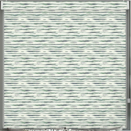 Koa Olive Blackout Pelmet Roller Blind Cropped Image