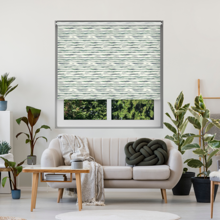 Koa Olive Cordless Roller Blind Image 2