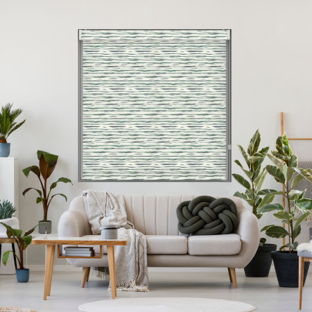 Koa Olive Pelmet Roller Blind