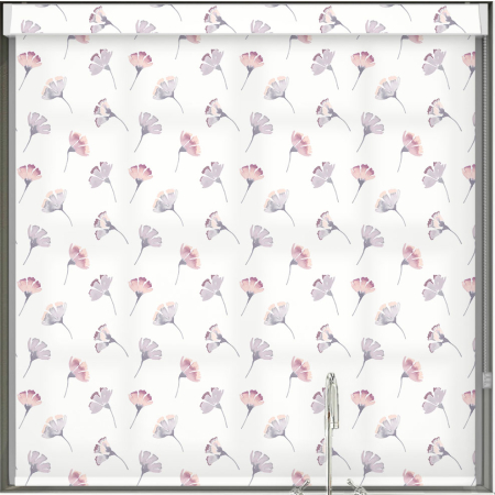 Kyoto Lilac Pelmet Roller Blind Cropped Image