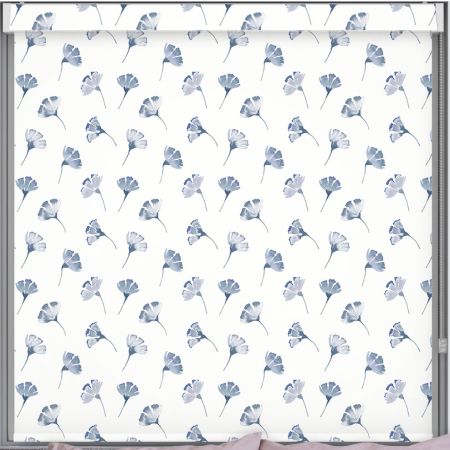 Kyoto Sky Blackout Pelmet Roller Blind Cropped Image