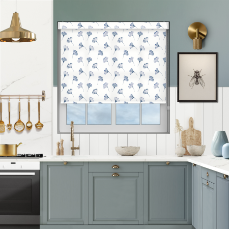 Kyoto Sky Pelmet Roller Blind Image 2