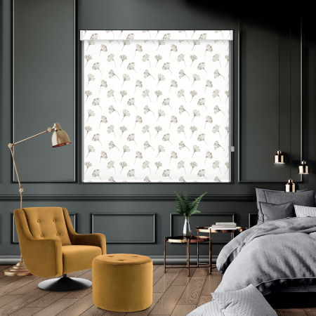 Kyoto Slate Blackout Pelmet Roller Blind
