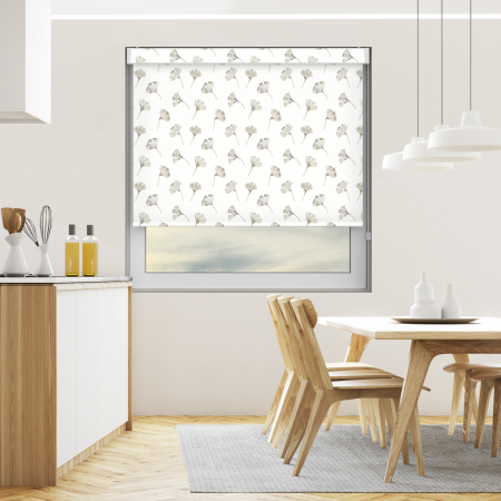 Kyoto Slate No Drill Roller Blind Image 2