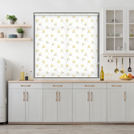 Kyoto Yellow Roller Blind