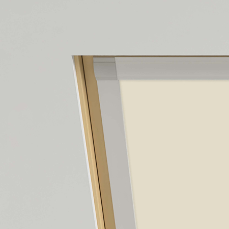 Latte (BLACKOUT) Fakro Roof Window Blinds Detail