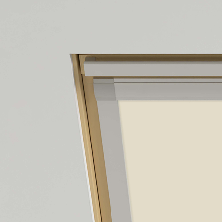 Latte (BLACKOUT) Velux Roof Window Blinds Detail