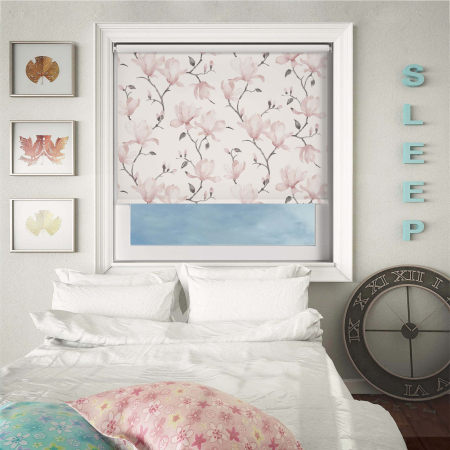 Laurel Blush Cordless Roller Blinds