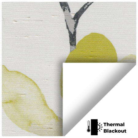 Laurel Lime Roller Blinds Scan