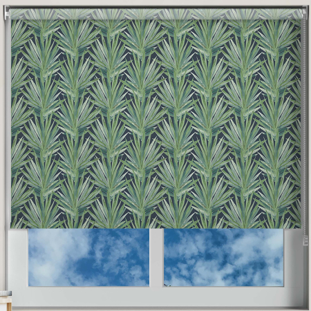 Leso Palm Vivid Roller Blinds Frame