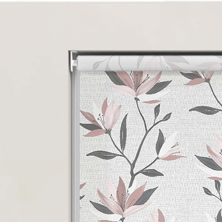 Lilium Blush Roller Blinds Product Detail