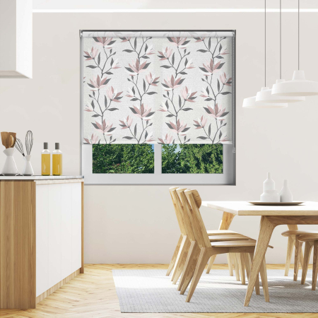 Lilium Blush Roller Blinds