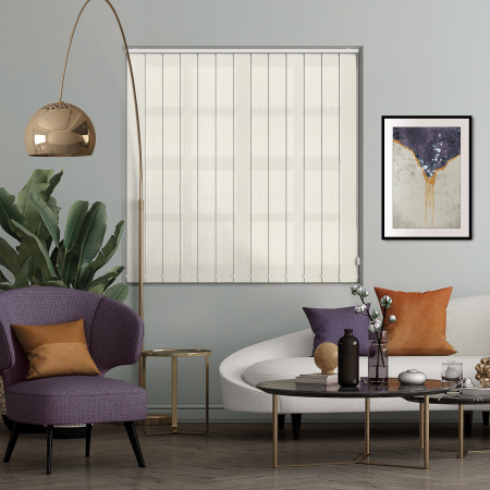 Linen Cotton Replacement Vertical Blind Slats