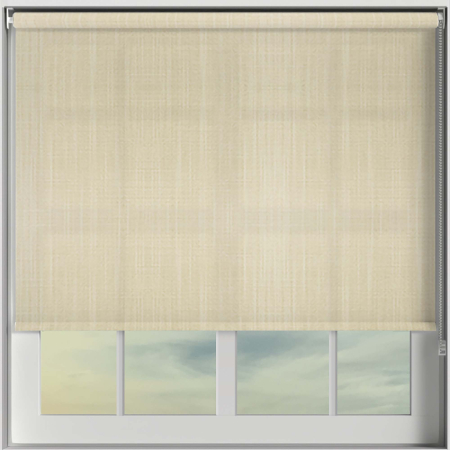 Linen Cream Roller Blinds Frame