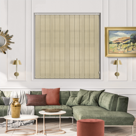 Linen Sandstone Replacement Vertical Blind Slats