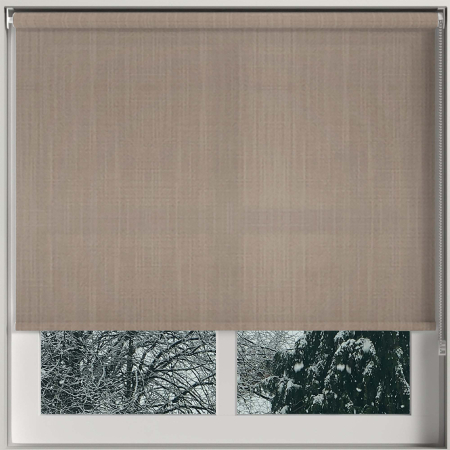 Linen Truffle Roller Blinds Frame