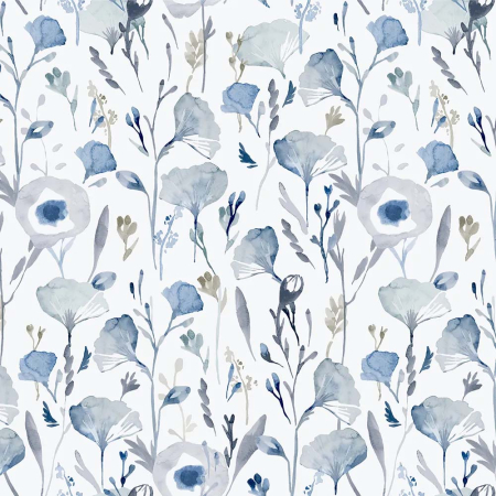 Loftus Blue No Drill Roller Blinds Hardware