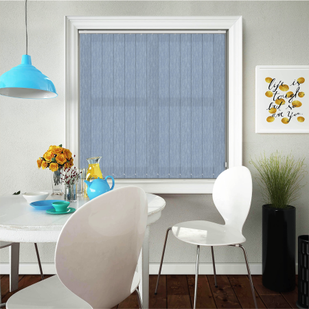Lumi Blue Vertical Blinds