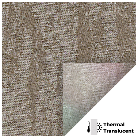 Lumi Champagne Replacement Vertical Blind Slats Hardware