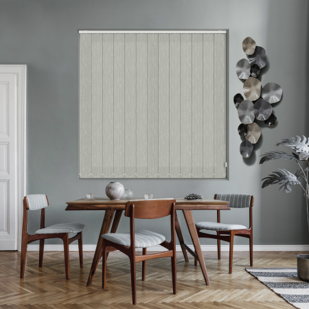 Lumi Silver Vertical Blinds