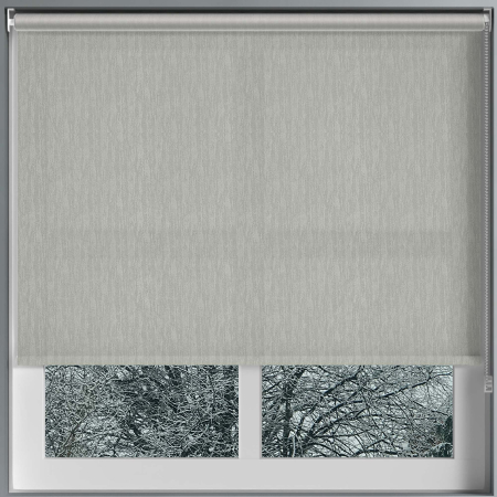 Lumi Silver Roller Blinds Frame