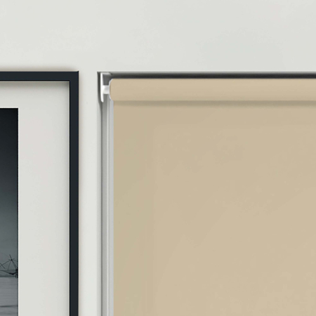 Luxe Biscotti Roller Blinds Product Detail