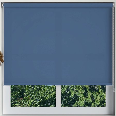 Luxe Denim Roller Blinds Frame