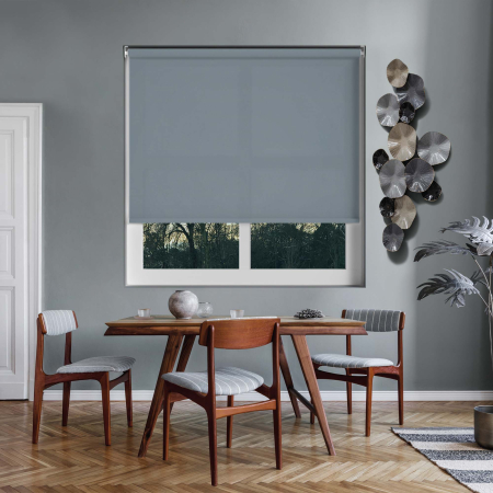Luxe Fog Cordless Roller Blinds