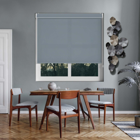 Luxe Fog Pelmet Roller Blinds